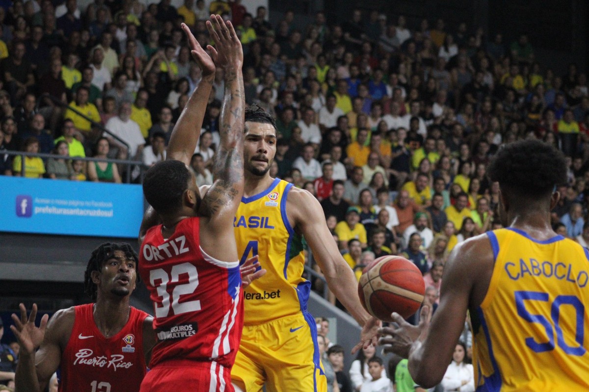 Brazil defeats the United States and qualifies for the FIBA ​​World Cup |  globoesporte/basketball