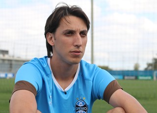 Pedro Geromel Grêmio (Foto: Eduardo Moura/Globoesporte.com)