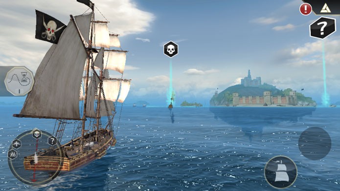 Use o mapa da tela principal para chegar mais rápido (Foto: Divulgação/Ubisoft)