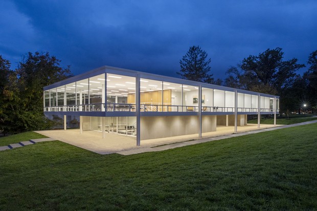 Projeto redescoberto de Mies van der Rohe é inaugurado nos Estados Unidos (Foto: Divulgação/ Eskenazi School of Art, Architecture + Design, Indiana University © Hadley Fruits)
