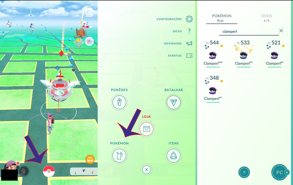 Pokemon Go Como Evoluir Clamperl No Jogo E Sportv Ge
