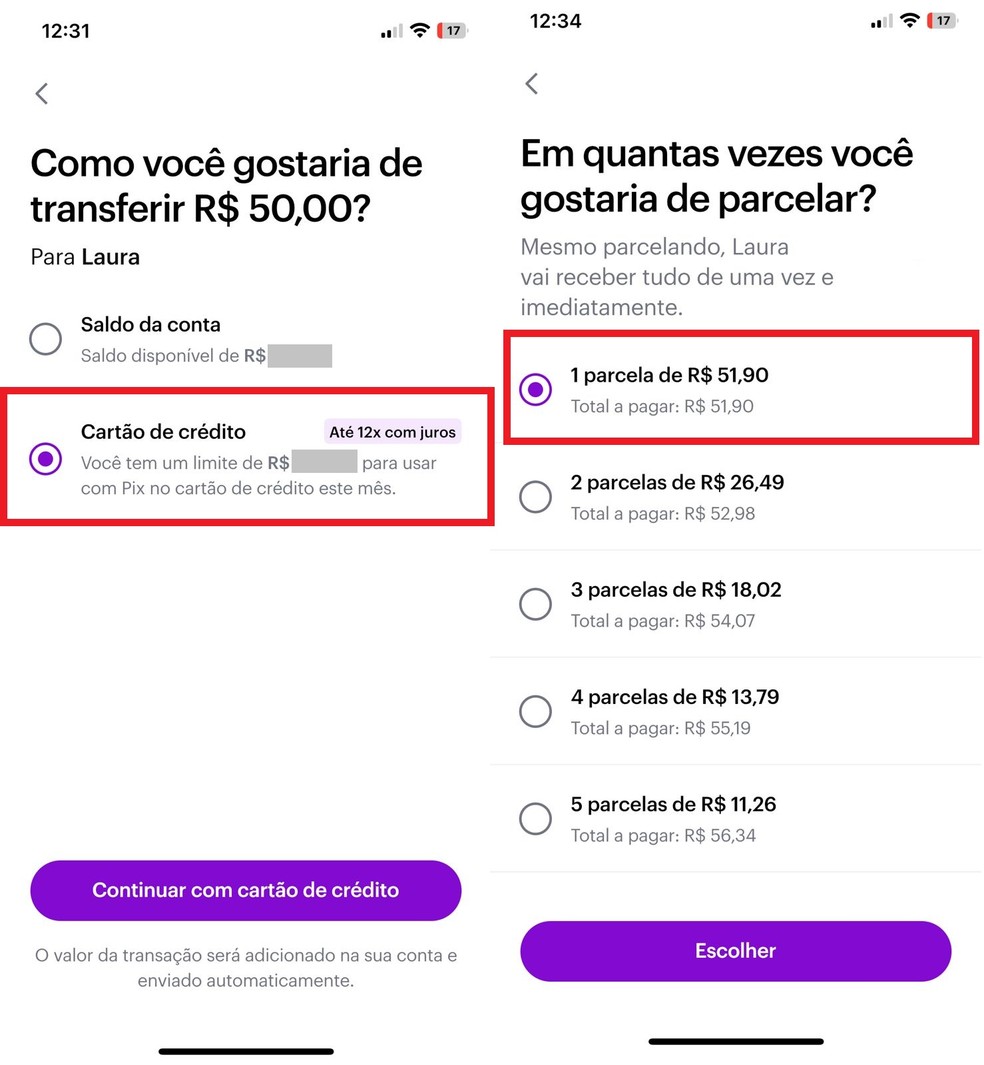 Como Fazer Pix Com Cart o De Cr dito No Nubank