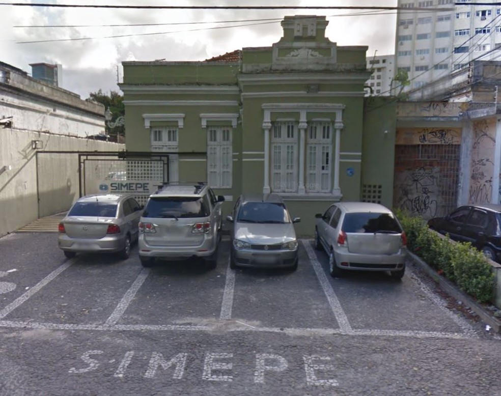 Sindicato dos MÃ©dicos de Pernambuco (Simepe) fica no Centro do Recife â Foto: ReproduÃ§Ã£o/Google Street View