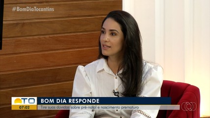 Especialista tira dúvidas sobres nascimento prematuro no Bom Dia Responde