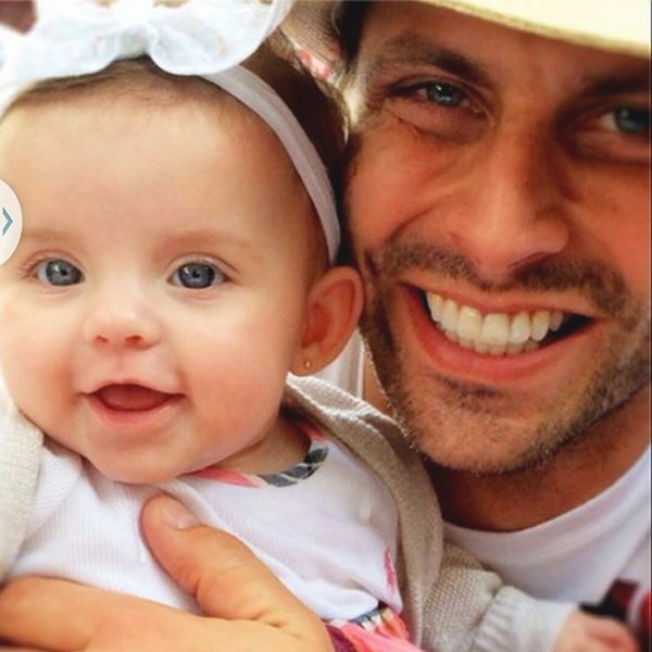 Henri Castelli e sua filha, Maria Eduarda (Foto: Reprodução/Instagram)
