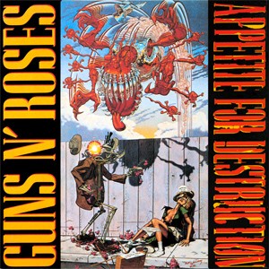 Guns N' Roses - 'Appetite for destruction' (Foto: Divulgação)