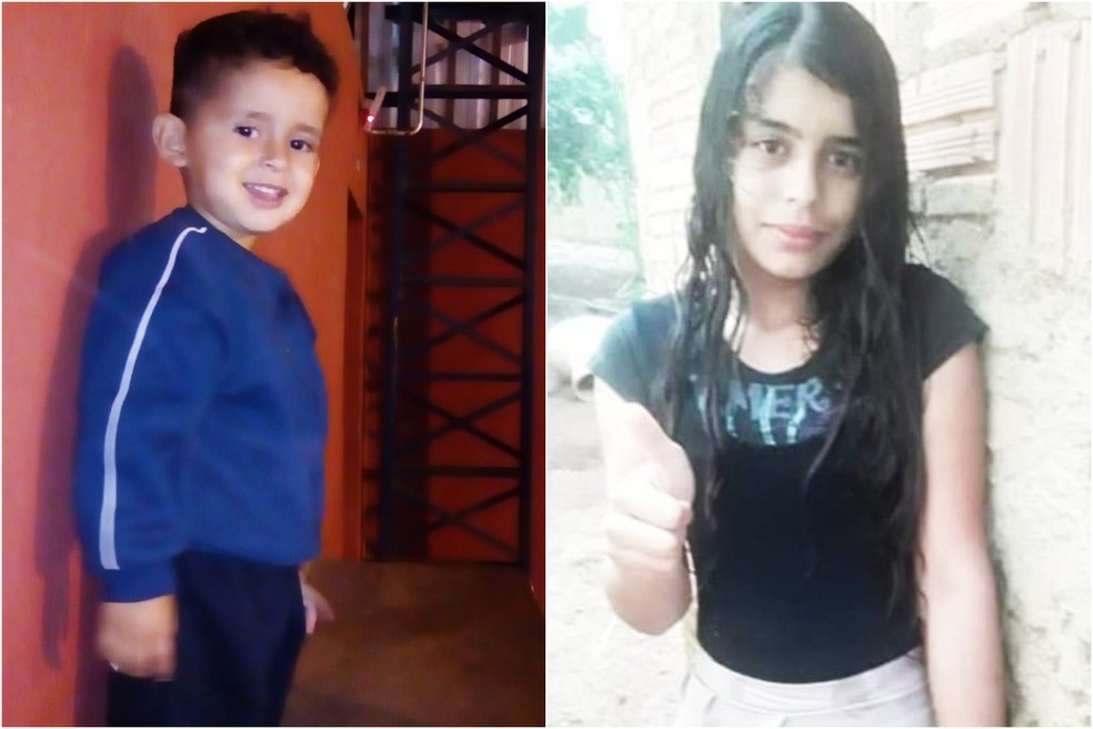 Irmãos que sumiram após saírem para ir à escola são encontrados desorientados em estrada de terra — Foto: Arquivo Pessoal 