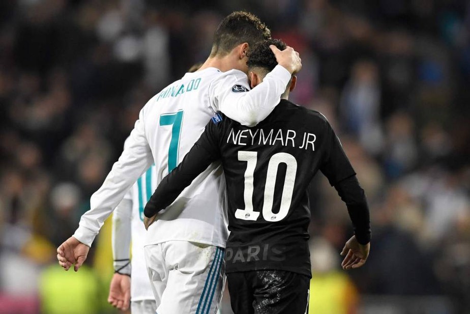 Neymar revela desejo de jogar com Cristiano Ronaldo e cita craques estrangeiros que admira