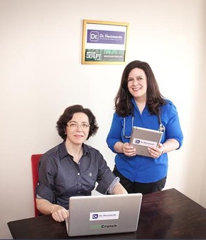 Luiza Granado e Regina Diniz, criadora da Dr. Recomenda (Foto: Divulgação)