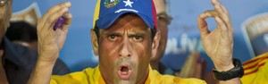 Maduro é 'presidente ilegítimo' antes de recontagem, diz Capriles (AFP PHOTO/RONALDO SCHEMIDT )