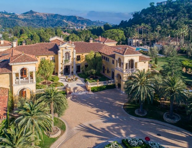 Mansão de R$ 848 milhões pode se tornar a casa mais cara já vendida em leilão (Foto: Concierge Auctions; Hilton & Hyland)