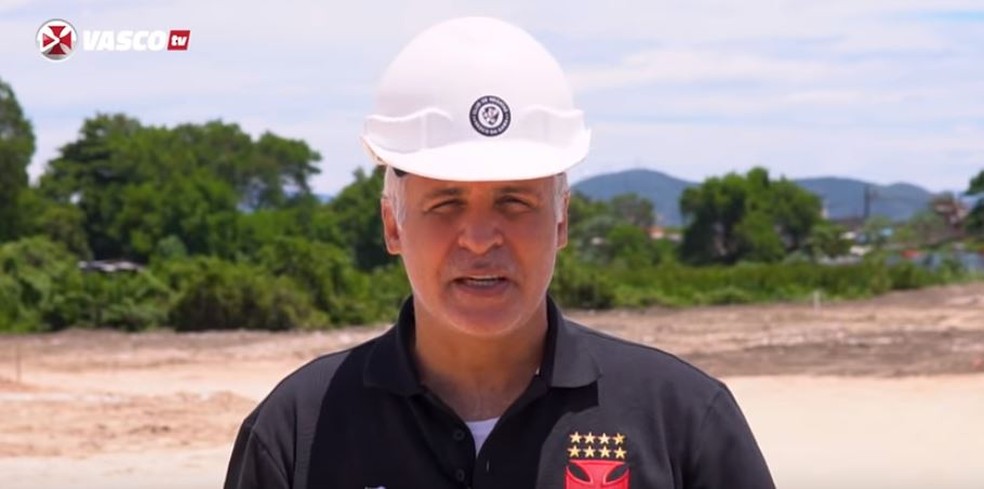 Carlos Leo  vice-presidente de finanas do Vasco desde maro de 2020  Foto: Reproduo Vasco TV