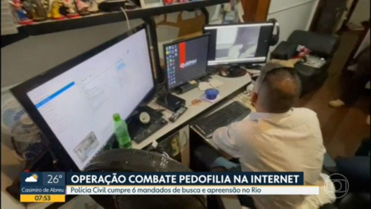 Polícia Civil Do Rj Realiza Operação Contra Pornografia Infantil Rio De Janeiro G1