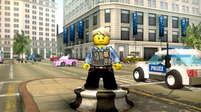 LEGO City Undercover terá uma cidade inteira de LEGO para jogadores explorarem no Nintendo Switch (Foto: Reprodução/Rocket Chainsaw) (Foto: LEGO City Undercover terá uma cidade inteira de LEGO para jogadores explorarem no Nintendo Switch (Foto: Reprodução/Rocket Chainsaw))