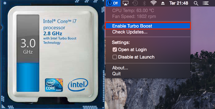 Descubra como ativar ou desativar o Turbo Boost no Mac (Foto: Reprodução/Edivaldo Brito)