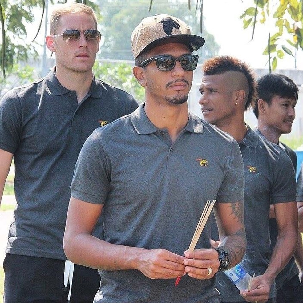 Willen anotou 18 gols pelo Prachuap FC (Foto: Reprodução/Instagram)