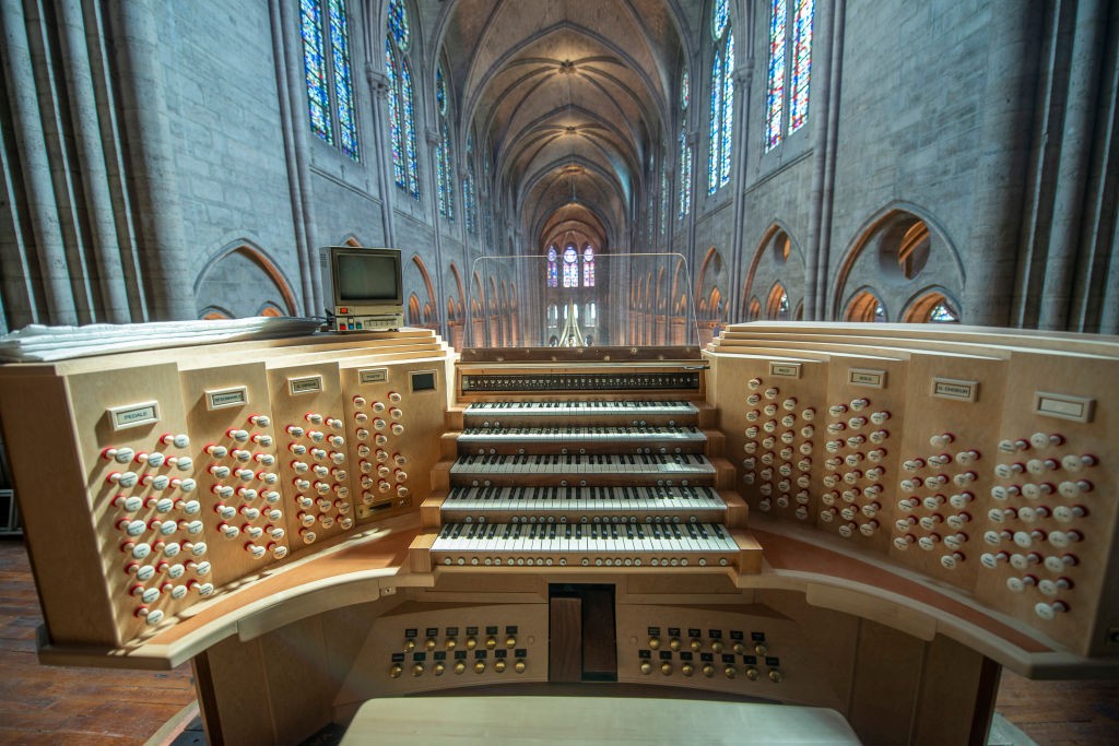 Órgão da Catedral de Notre Dame de Paris (Foto: Getty Images)