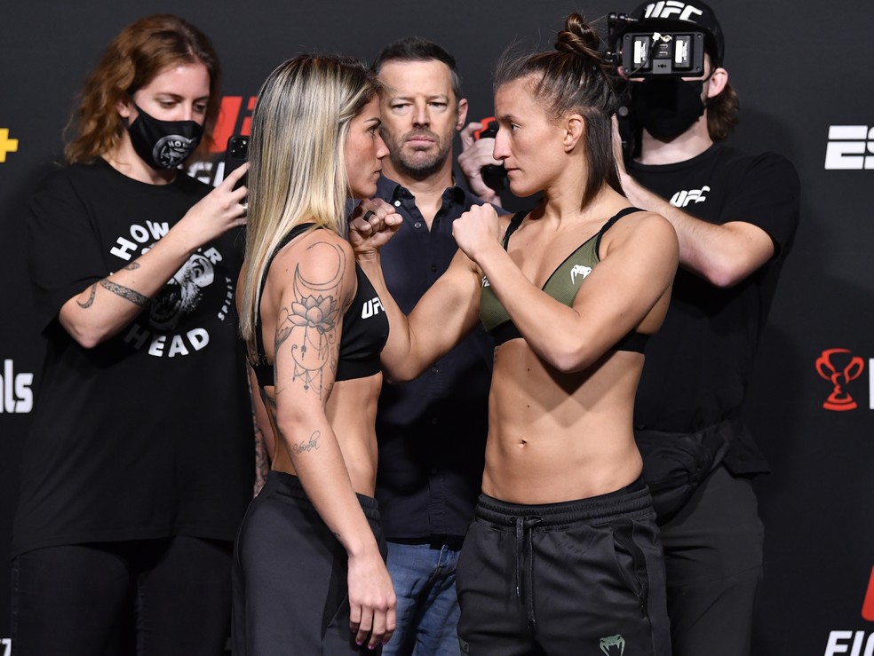 Luana Pinheiro x Sam Hughes — Foto: Chris Unger/Getty Images