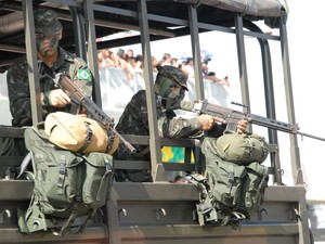 G1 - Número de militares do exército no AP vai passar de 830 para