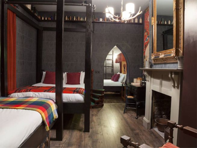 Hotel na Inglaterra cria quartos inspirados em Harry Potter (Foto: Reprodução)