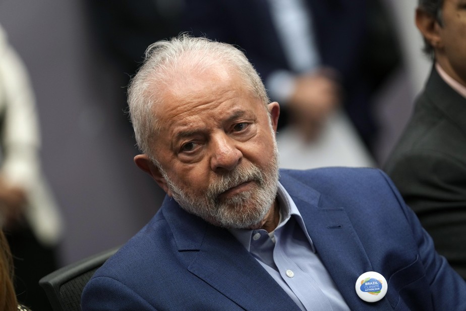 Presidente eleito Luiz Inácio Lula da Silva durante evento na COP27, no Egito