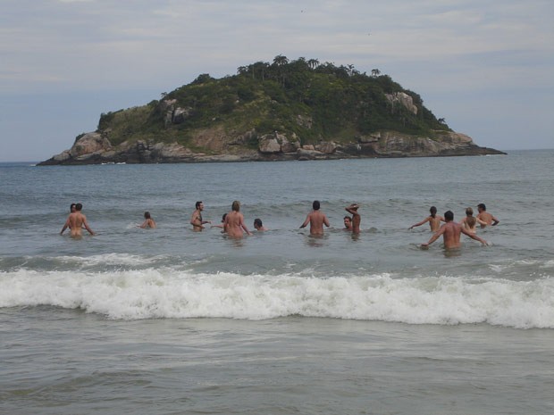 Praia de nudismo de Abricó, no Rio de Janeiro (Foto: Divulgação/Portal Brasil Naturista)