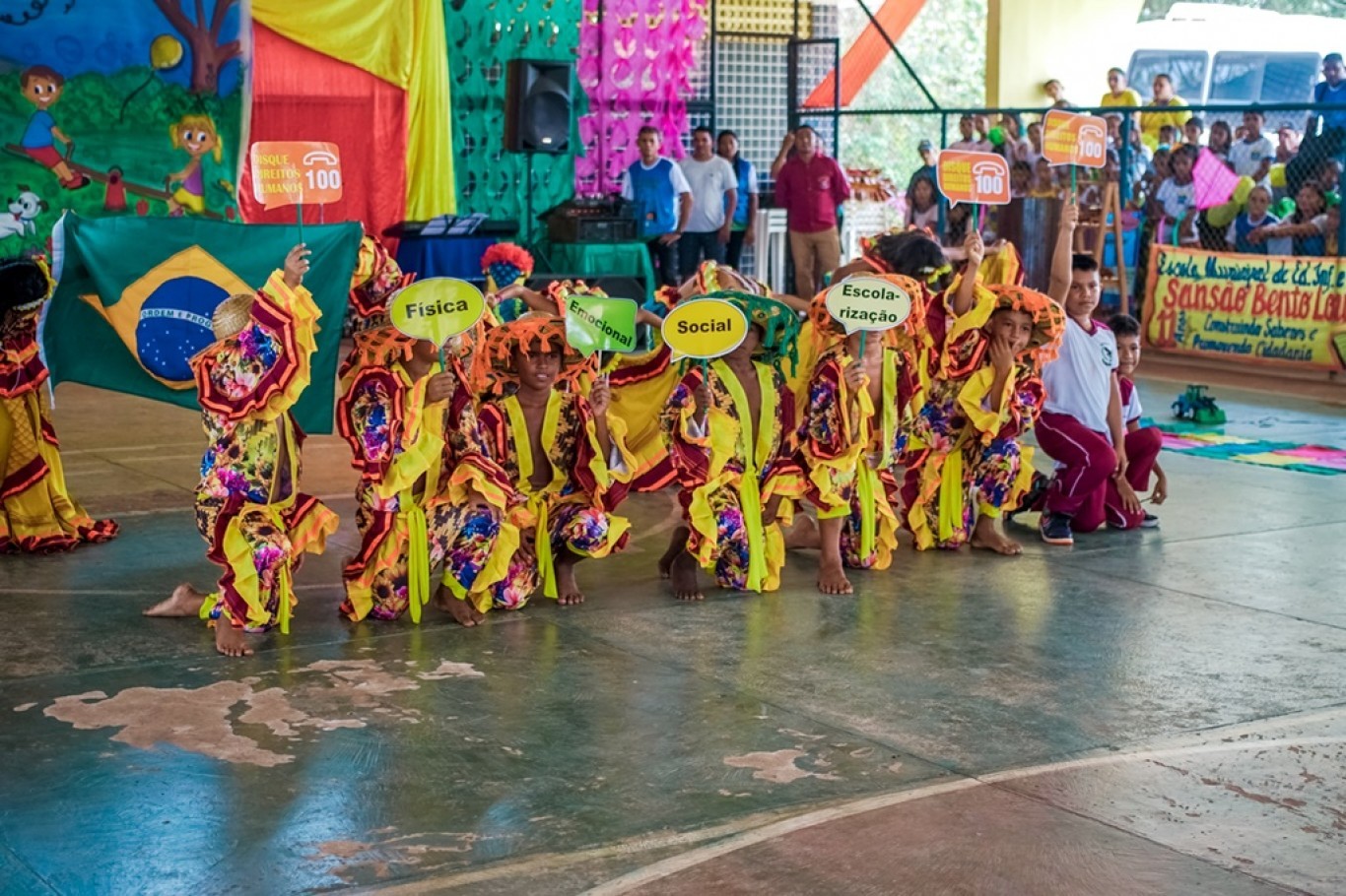 Vila Curuai: emoção e diversão marcam culminância das ações de enfrentamento ao trabalho infantil  