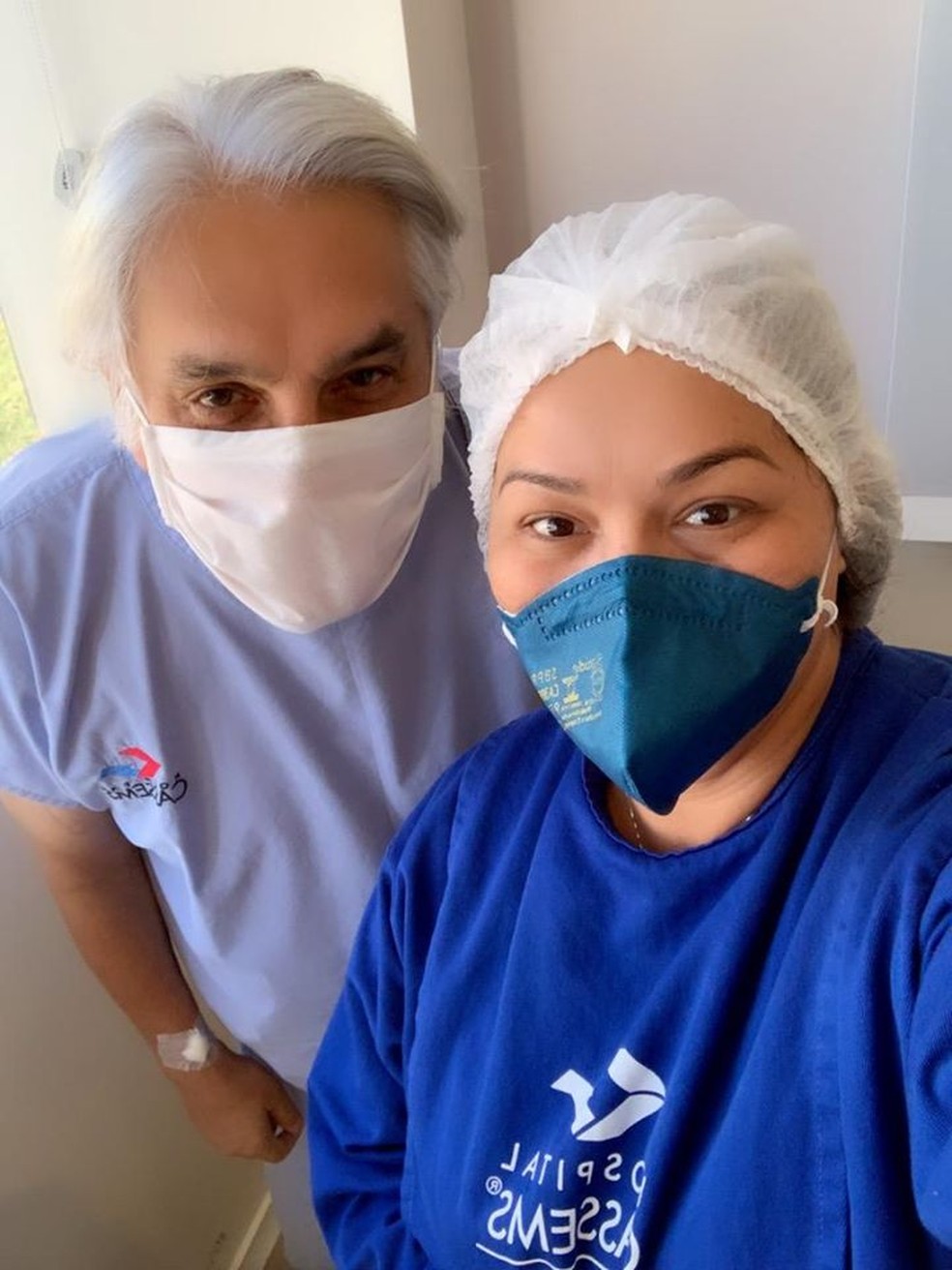 Ex-senador usou redes sociais para falar da alta médica e elogiar profissionais da área da saúde de Campo Grande — Foto: Redes Sociais/Divulgação