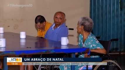 Idosos do abrigo João XXIII em Porto Nacional pedem visitas nas cartinhas de Natal