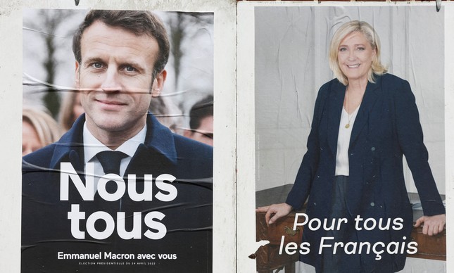 Macron e Le Pen: muitos eleitores tendem a se abster porque avaliam que um não é muito diferente do outro