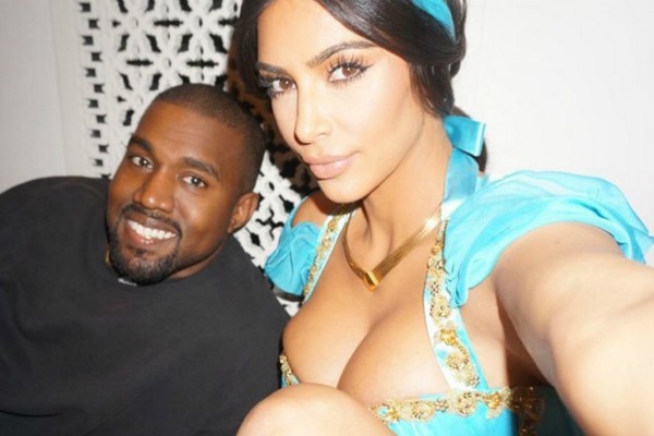 Kim e Kanye (Foto: Reprodução)