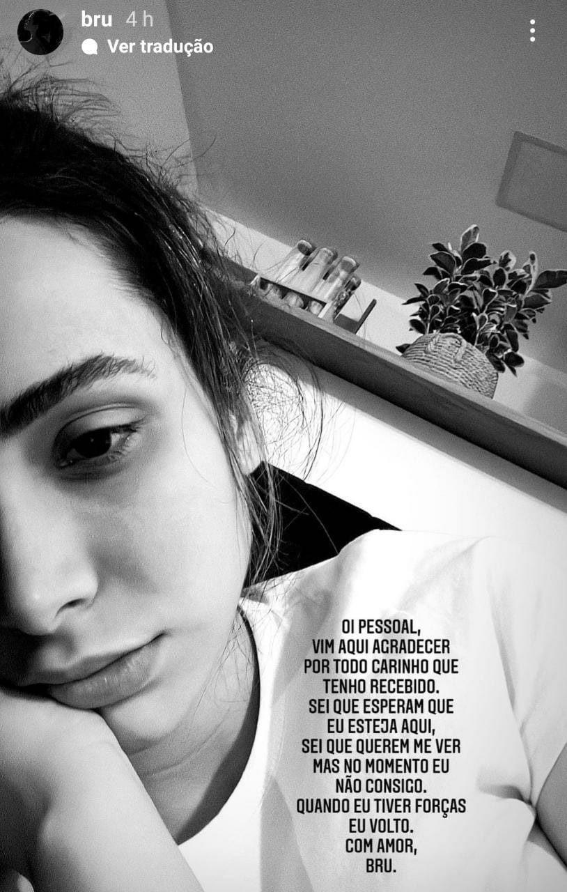 Bruna Gomes, ex de Felipe Neto, fala de ausência na web após fim do namoro (Foto: Reprodução/Instagram)