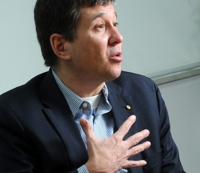 David Legher, presidente da Prudential: disputa por centavos e pelo último ‘share’ no mercado chega aos seguros — Foto: Leo Pinheiro/Valor