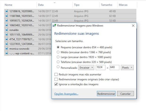 Windows Programa Gratuito Permite Redimensionar Imagens Em Massa Blog Do Ronaldo Prass G1