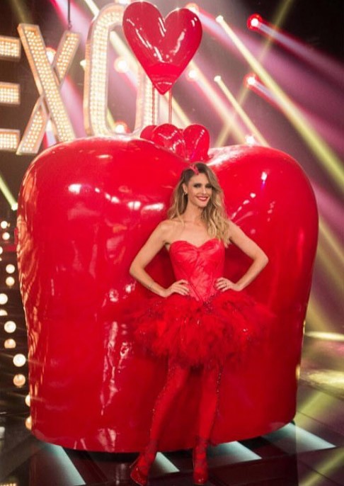 Fernanda Lima: um coração em "Amor & Sexo" (Foto: Reprodução/Instagram/@fernandalimaoficial)
