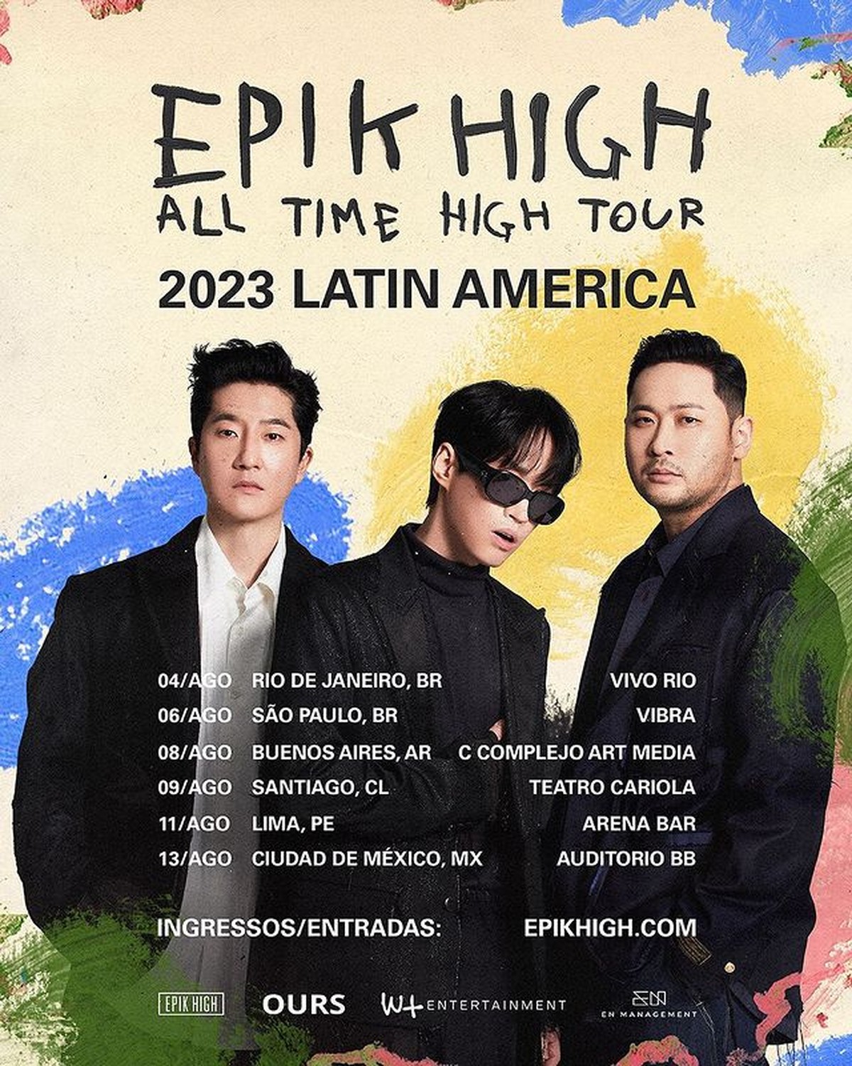 Los gigantes coreanos del hip-hop EPIK HIGH anuncian espectáculos en Brasil |  Música