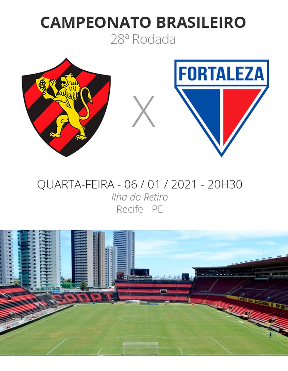 Sport x Fortaleza: veja onde assistir, escalações, desfalques e arbitragem  | brasileirão série a | ge