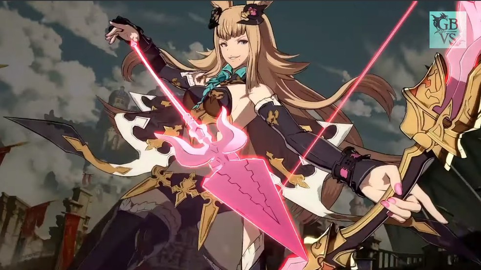 Alguns personagens de Granblue Fantasy Versus têm golpes com punições muito específicas. — Foto: Divulgação/Cygames