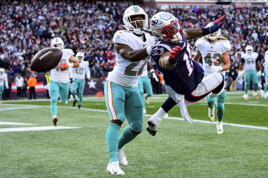 Zebra Miami Ataca Em New England E Patriots Perdem Vantagem Nos Playoffs Da Nfl Futebol Americano Ge
