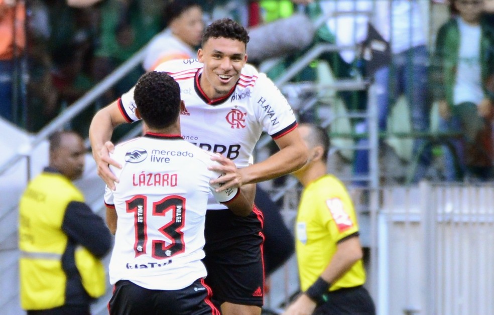 Victor Hugo, Palmeiras x Flamengo, Campeonato Brasileiro — Foto: Marcos Ribolli