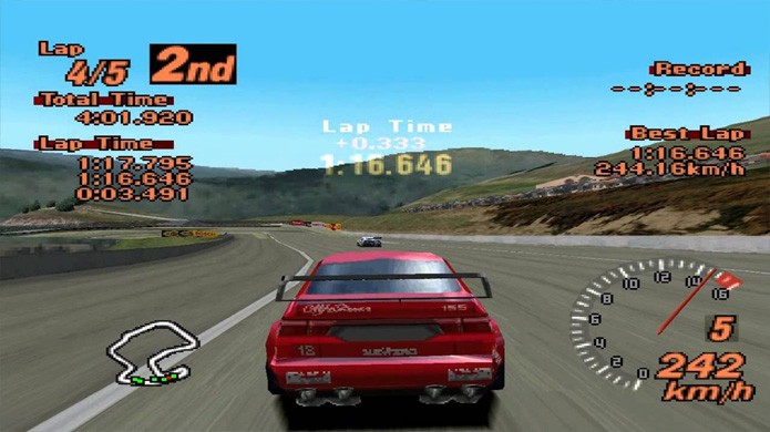 Gran Turismo 2 impressionava bastante com seus carros na época (Foto: Reprodução/YouTube)