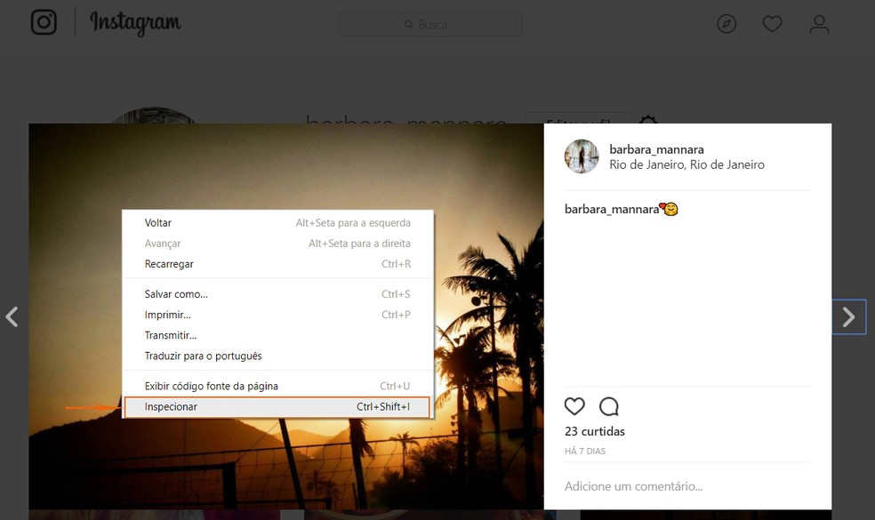 Como Baixar Fotos Do Instagram Em Maior Resolucao Pelo Computador Redes Sociais Techtudo