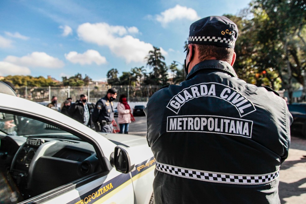 Guarda Civil Metropolitana (GCM) da cidade de São Paulo — Foto: Marcelo Pereira/Secom/PMSP 