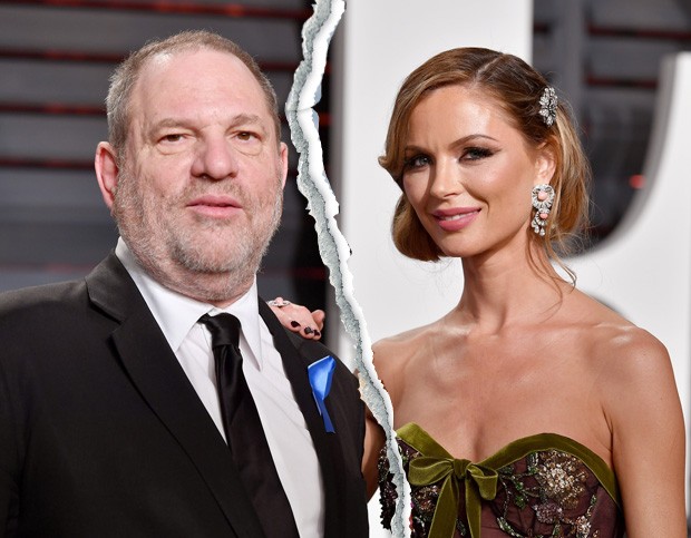 Harvey Weinstein e Georgina Chapman (Foto: Getty Images)
