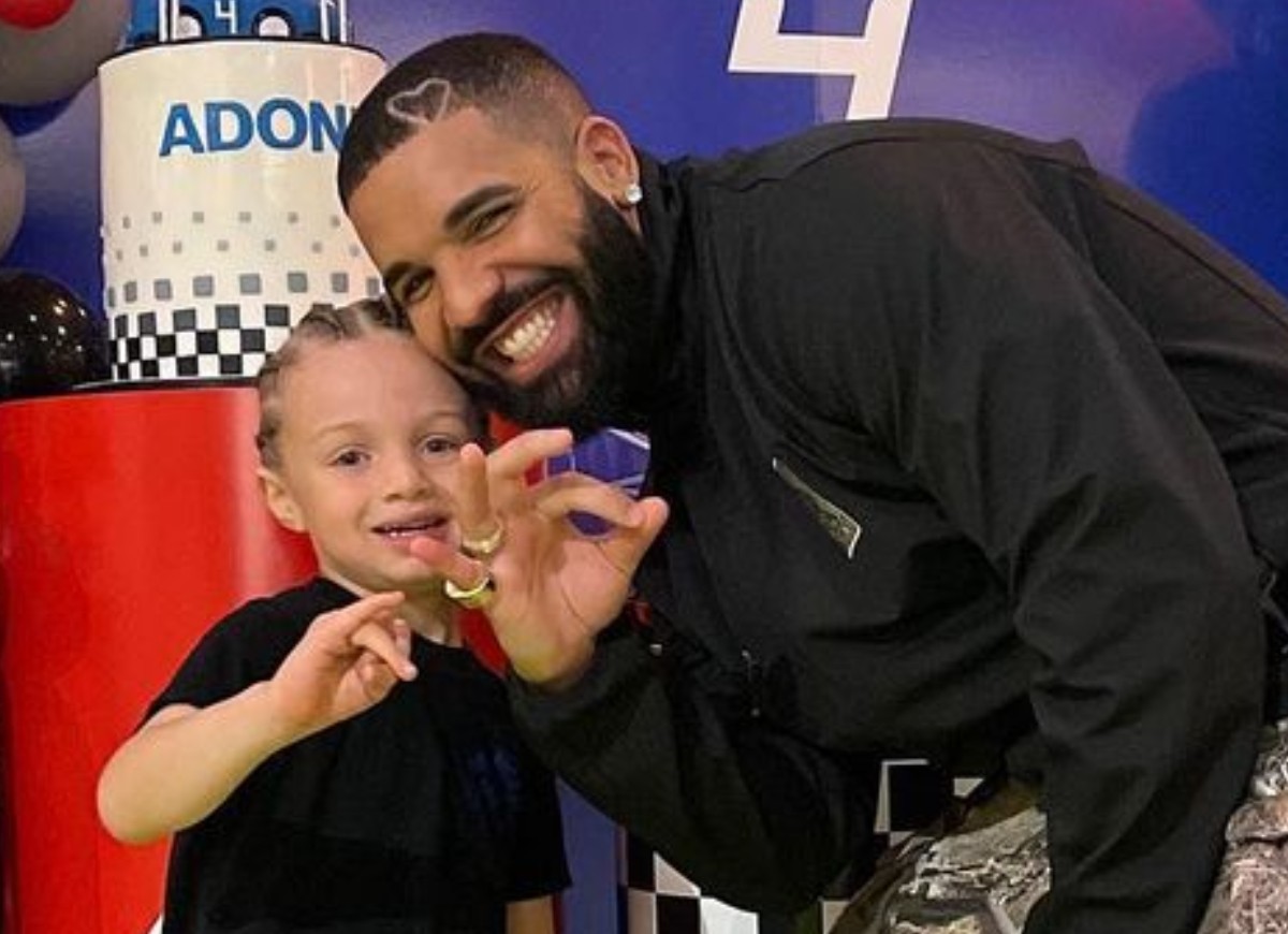 Drake e Adonis (Foto: Reprodução/Instagram)