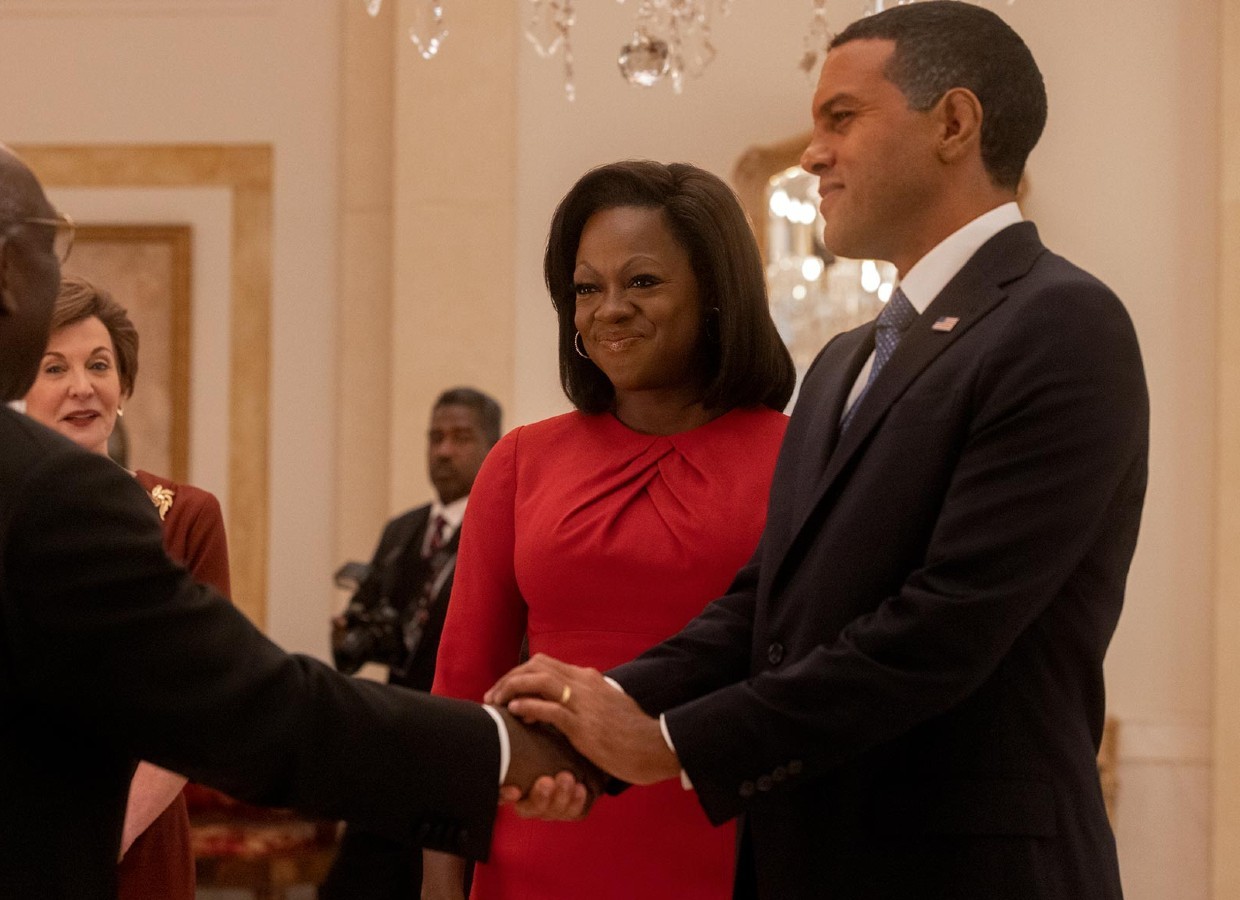 Viola Davis como Michelle Obama na série 'The First Lady' (Foto: Divulgação)