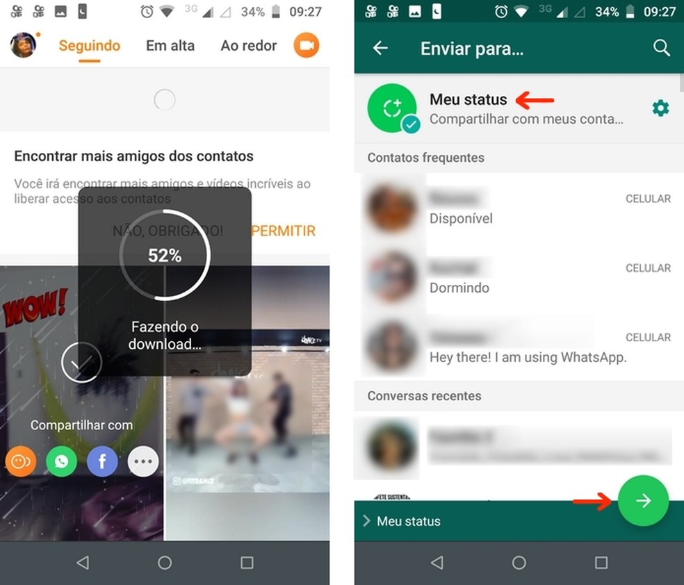 Como baixar e usar o aplicativo Kwai para fazer vídeos com efeitos ...