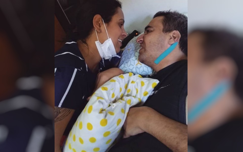 Renato Bueno Fernandes Valim, de 36 anos, e a esposa Ana Maria Silva, em Goiás — Foto: Reprodução/Instagram