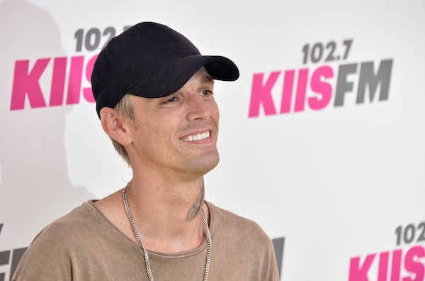 O cantor Aaron Carter (Foto: Getty Images)