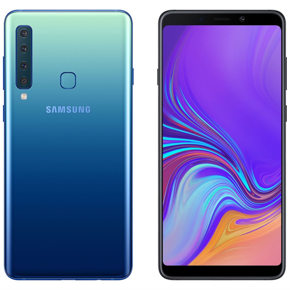 Galaxy A9 (2018) tem bateria de 3.800 mAh â Foto: DivulgaÃ§Ã£o/Samsung